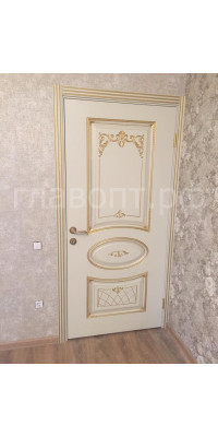 Прованс Эмаль слоновая кость / патина золото