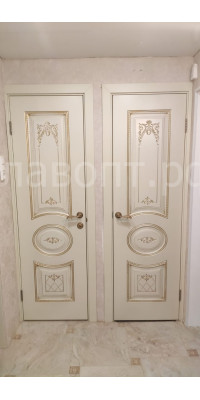 Прованс Эмаль слоновая кость / патина золото