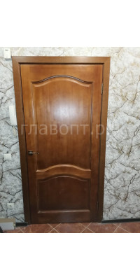 Дверь Лео М7 ПГ Светлый лак